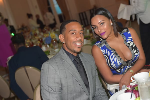 Ludacris with his wife Eudoxie at the luncheon. Photo by Moses Robinson/Getty Images for Usher's New Look