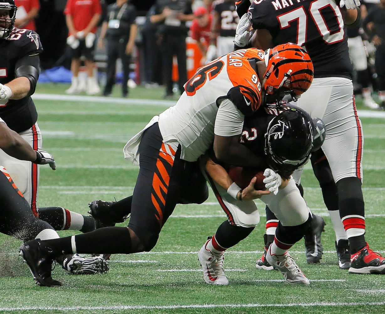 Photos: Falcons fall to Bengals in final seconds