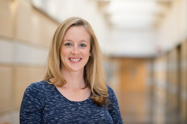 Laura Miller-Graff, an assistant professor of psychology at Notre Dame, says intimate partner violence is one of the most common forms of violence against women around the world. CONTRIBUTED