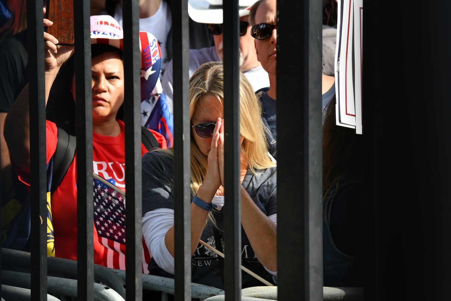 Trump supporters gather for protests in downtown Atlanta