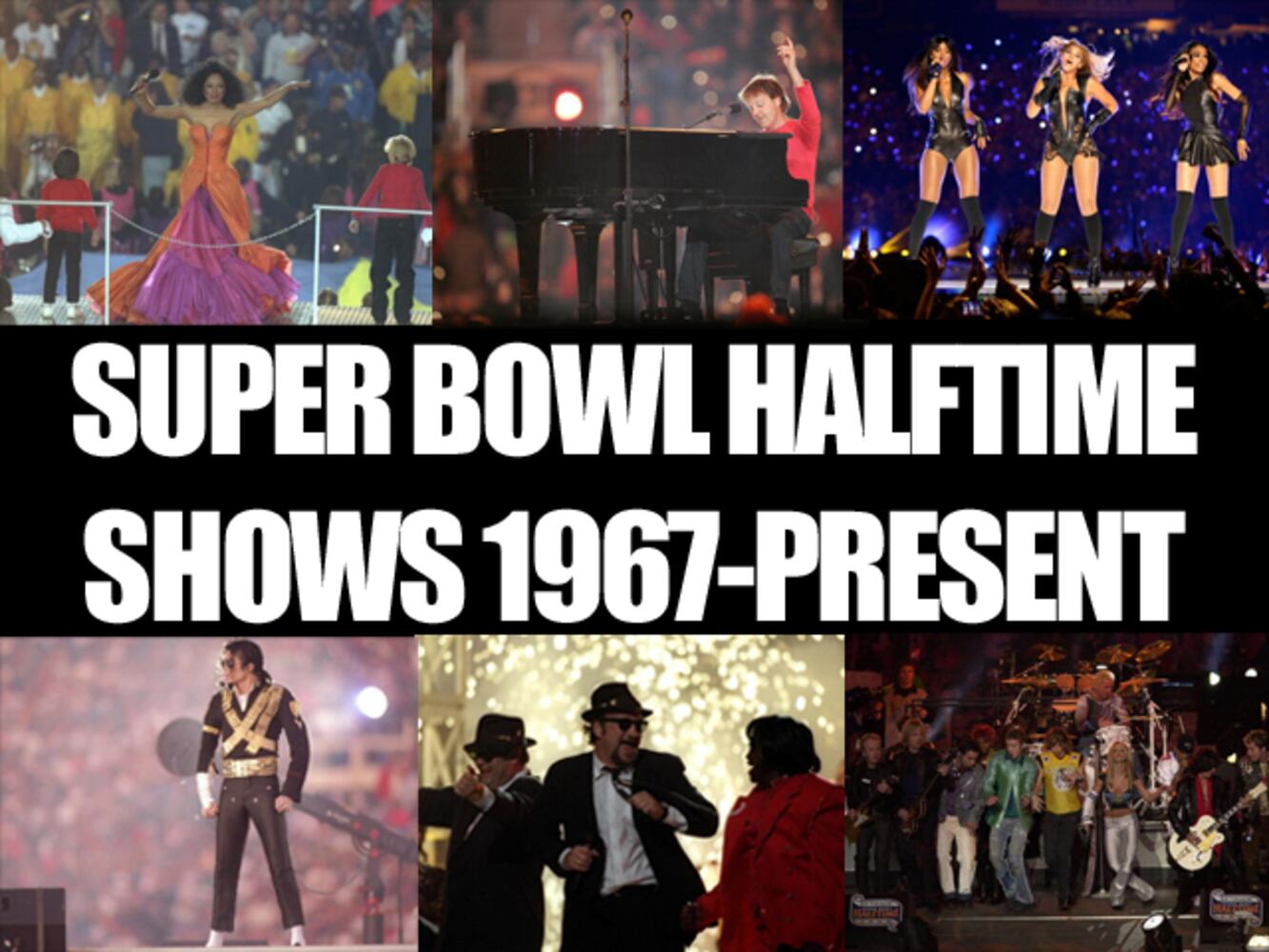 Super Bowl halftime shows