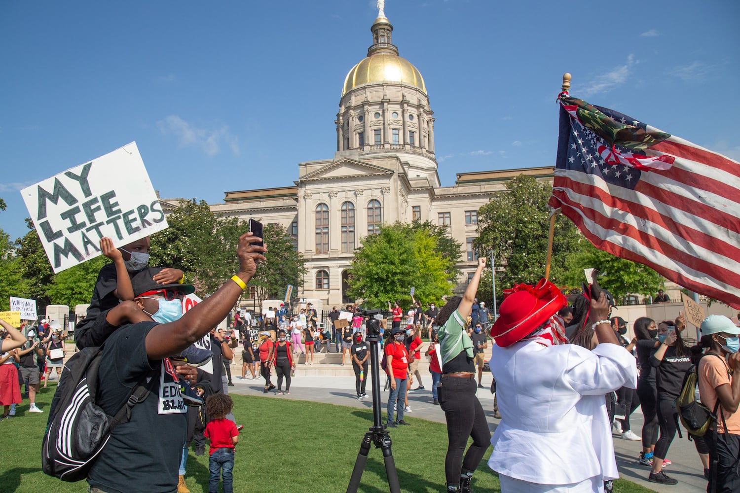 PHOTOS: Eighth day of protests in Atlanta