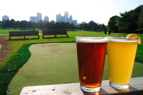 The view of Midtown from Park Tavern. COURTESY OF PARK TAVERN