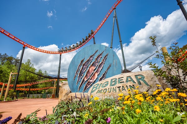 Big Bear Mountain rollercoaster is part of the $37 million expansion at Dollywood. (Courtesy of The Dollywood Company)