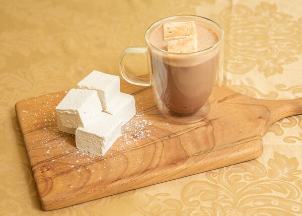 Baileys Irish Cream Liqueur Marshmallows are a pillowy addition to a cup of hot chocolate. (Styling by Julie Frazier / Aaliyah Man for The Atlanta Journal-Constitution)