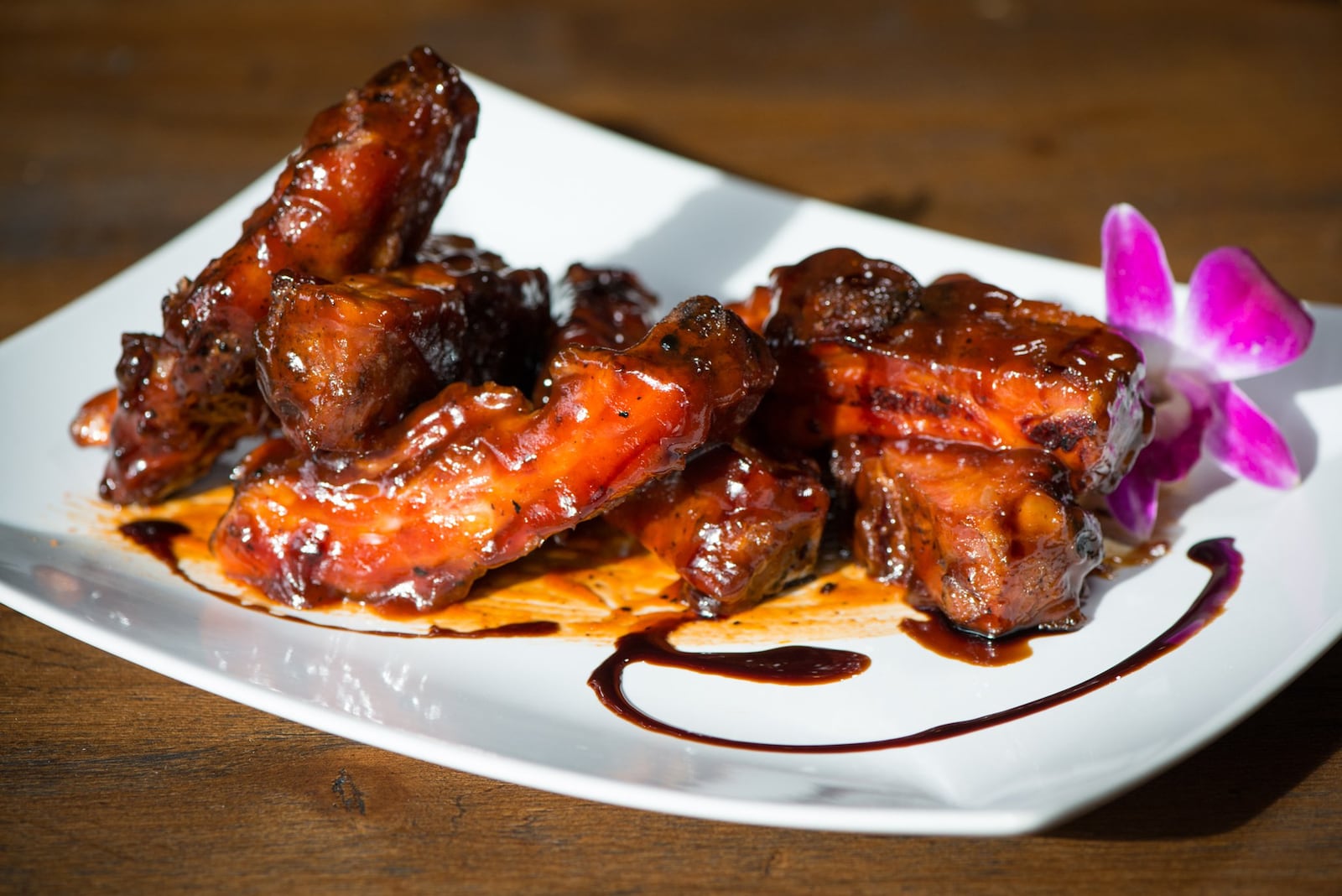  Sweet tea marinated baby back ribs. Photo credit- Mia Yakel.