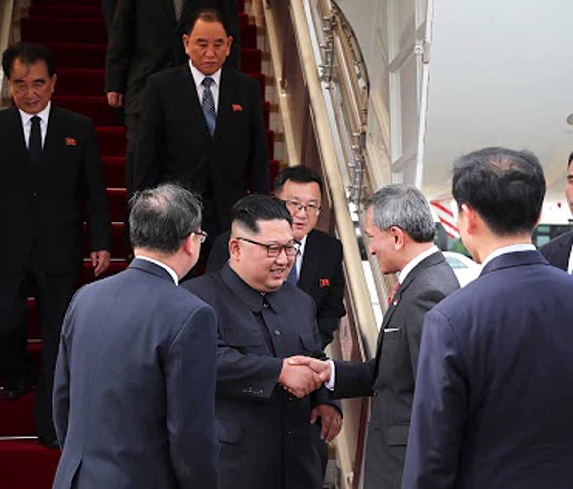 North Korea's Kim Jong Un arrives in Singapore for historic summit