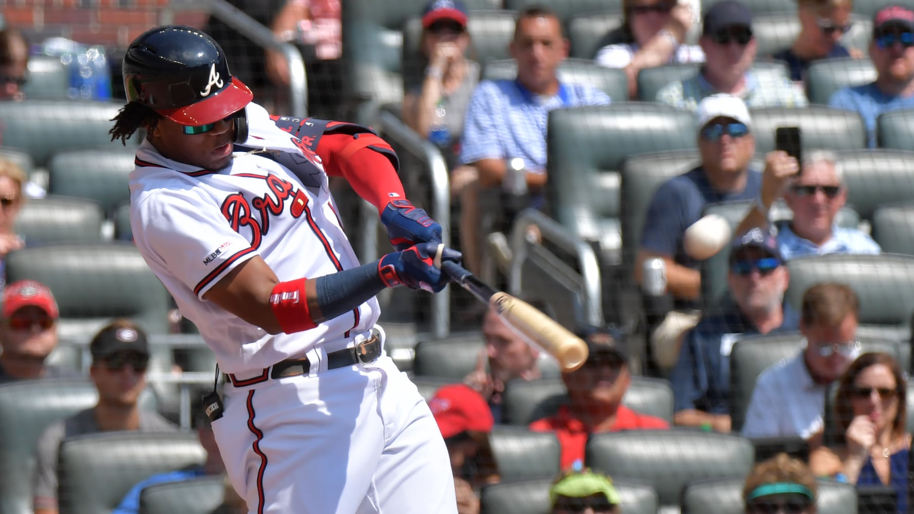 Photos: Acuna hits 40th HR as Braves, Phillies battle at SunTrust Park