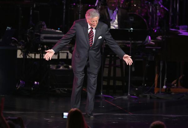 Tony takes a well-earned bow. Photo: AP