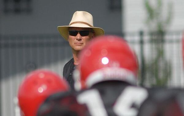 He's so cool he even has a cool hat. (Steven Colquitt/AJC file photo)