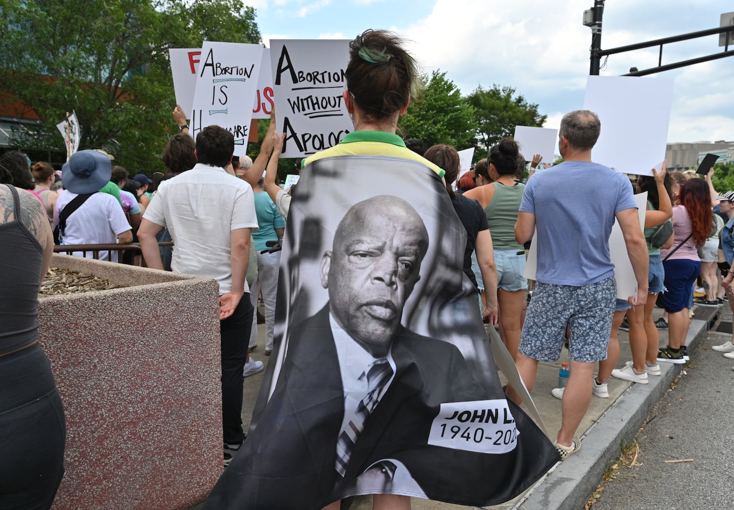 2nd Day Protest on Roe v. Wade