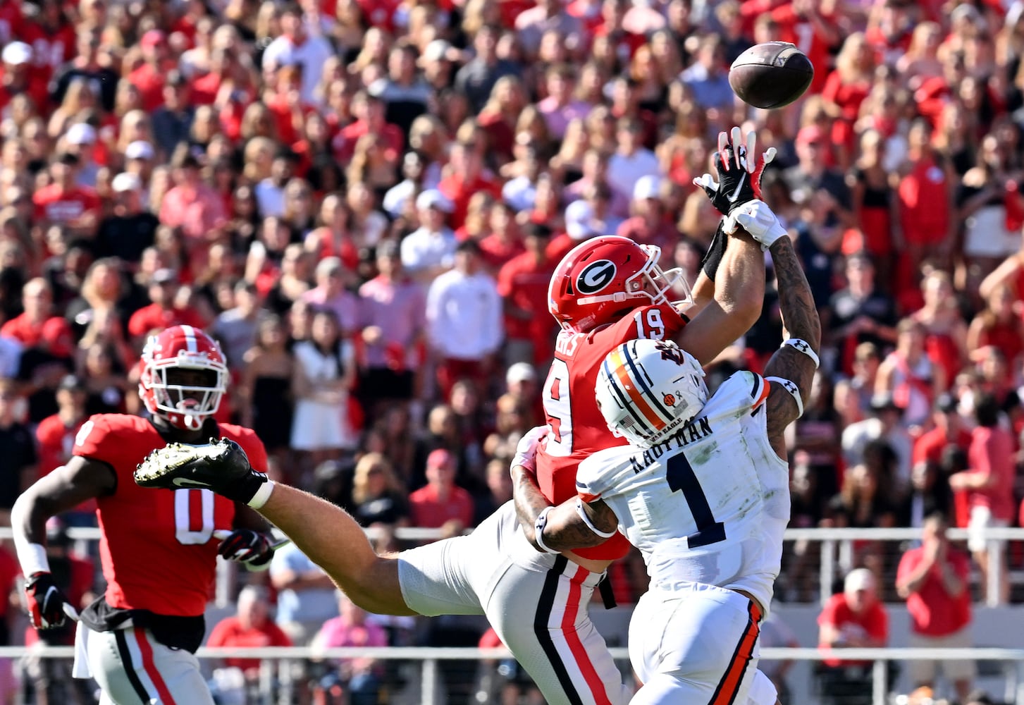 Georgia vs Auburn football