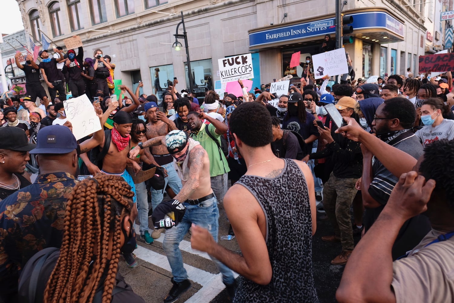 PHOTOS: Protesters gather across metro Atlanta