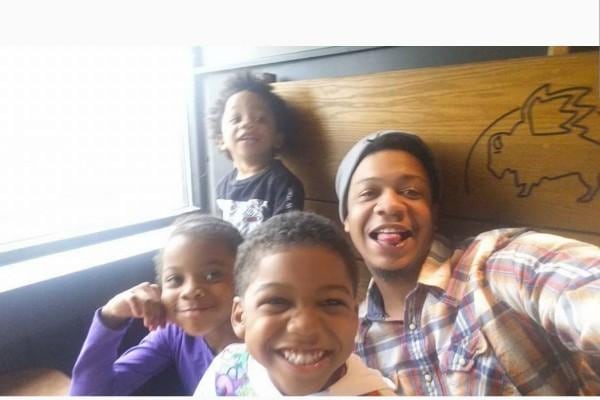 Daniel Wise, 31, was shot and killed in 2018 during a custody exchange. He is pictured with his three children.