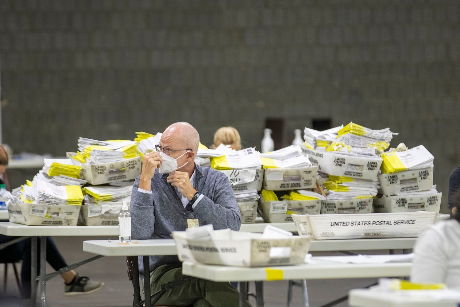 PHOTOS: Georgia voters struggle with long lines, new equipment, social distancing