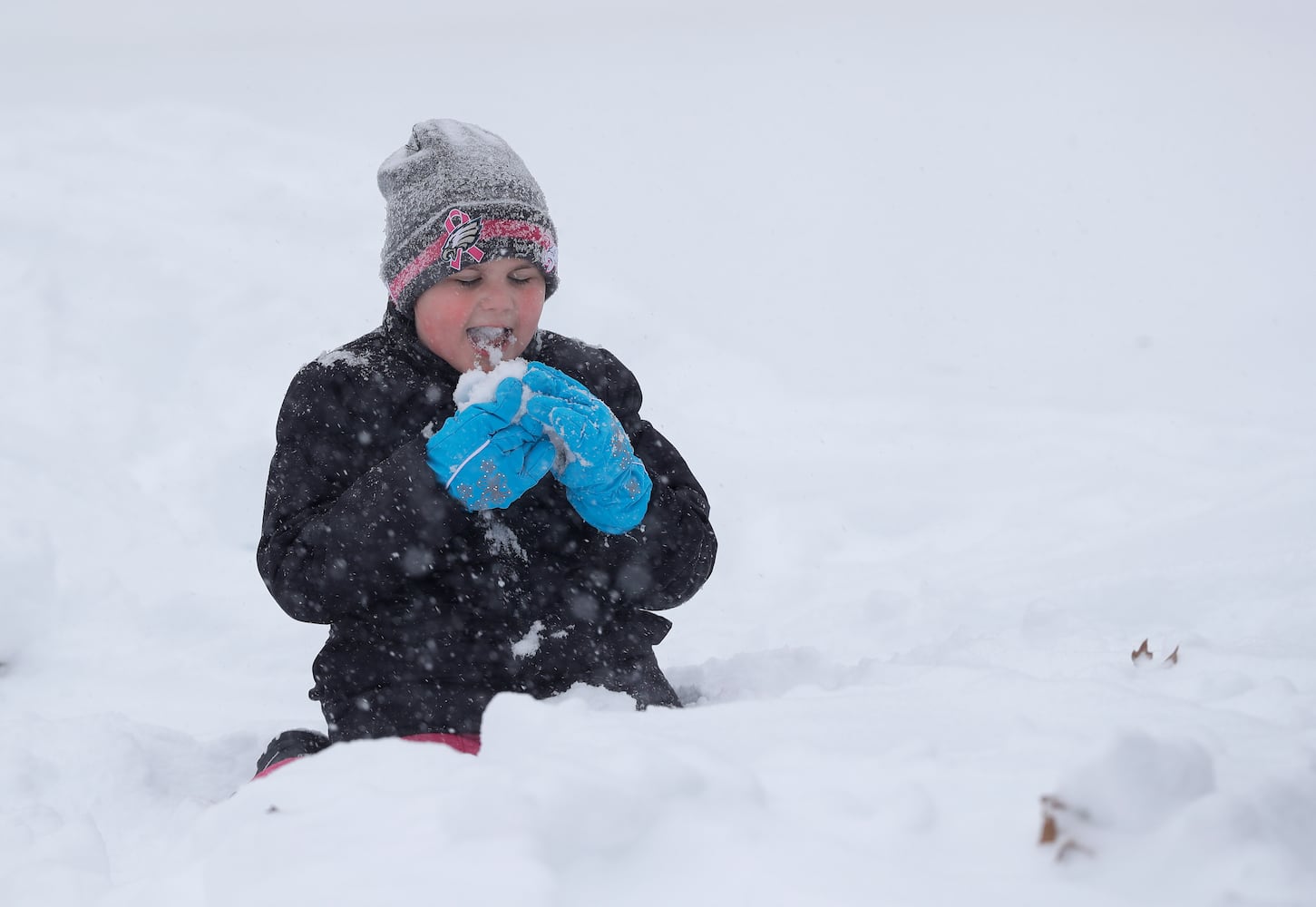 Photos: Winter storm blankets South in snow, ice