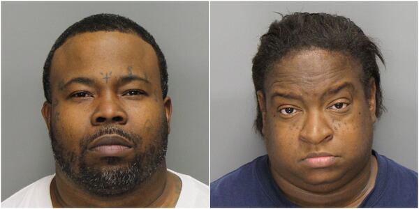 Mugshots of Chuck Raiford, left, and Telisha Passmore (Photos: Cobb County Sheriff's Office)