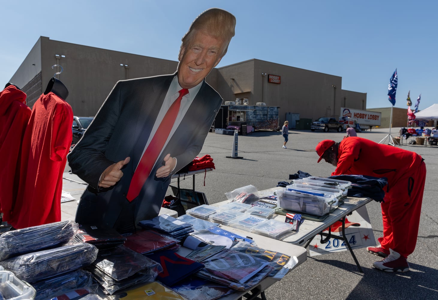 trump rally photos