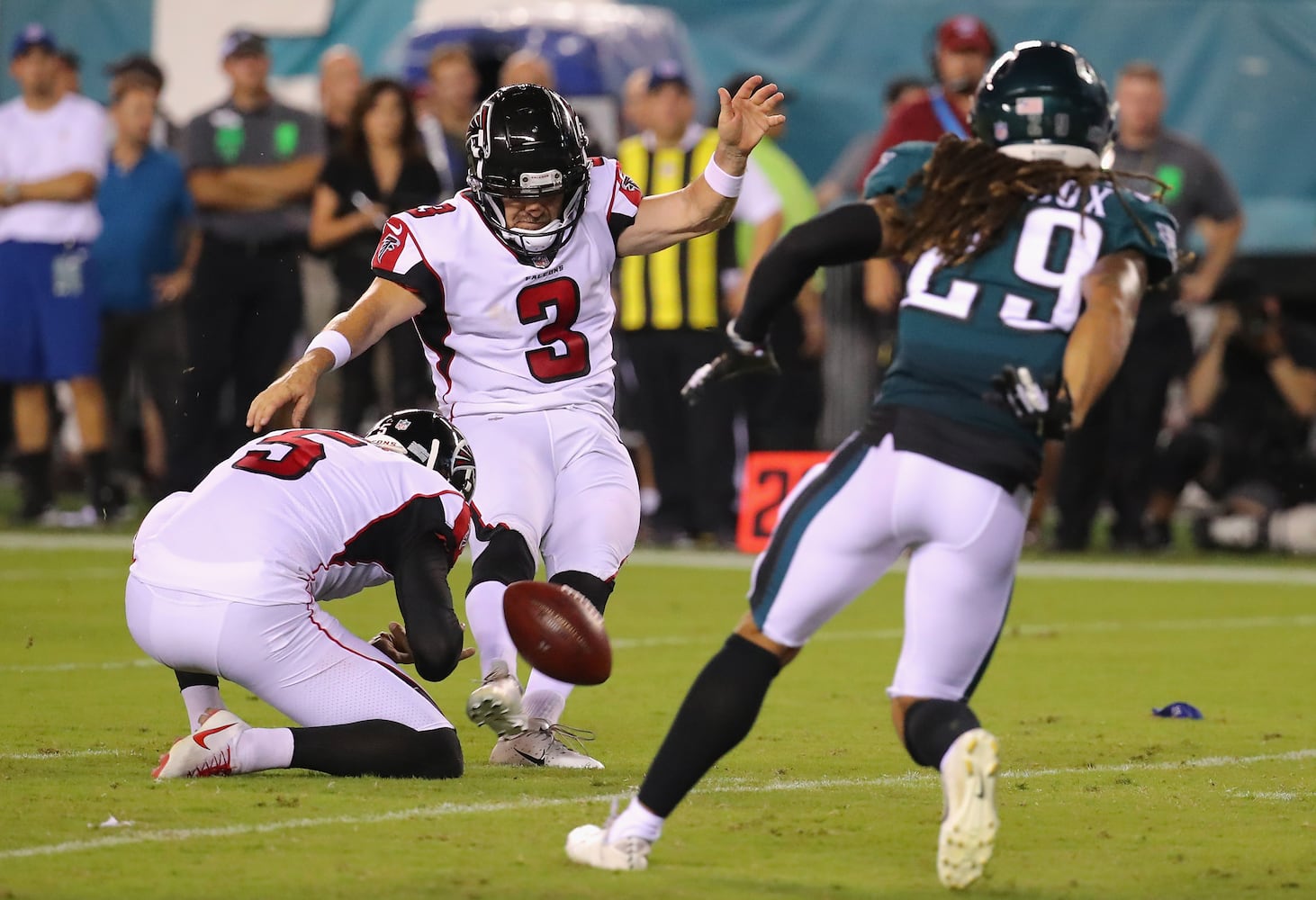 Photos: Falcons open season against Eagles