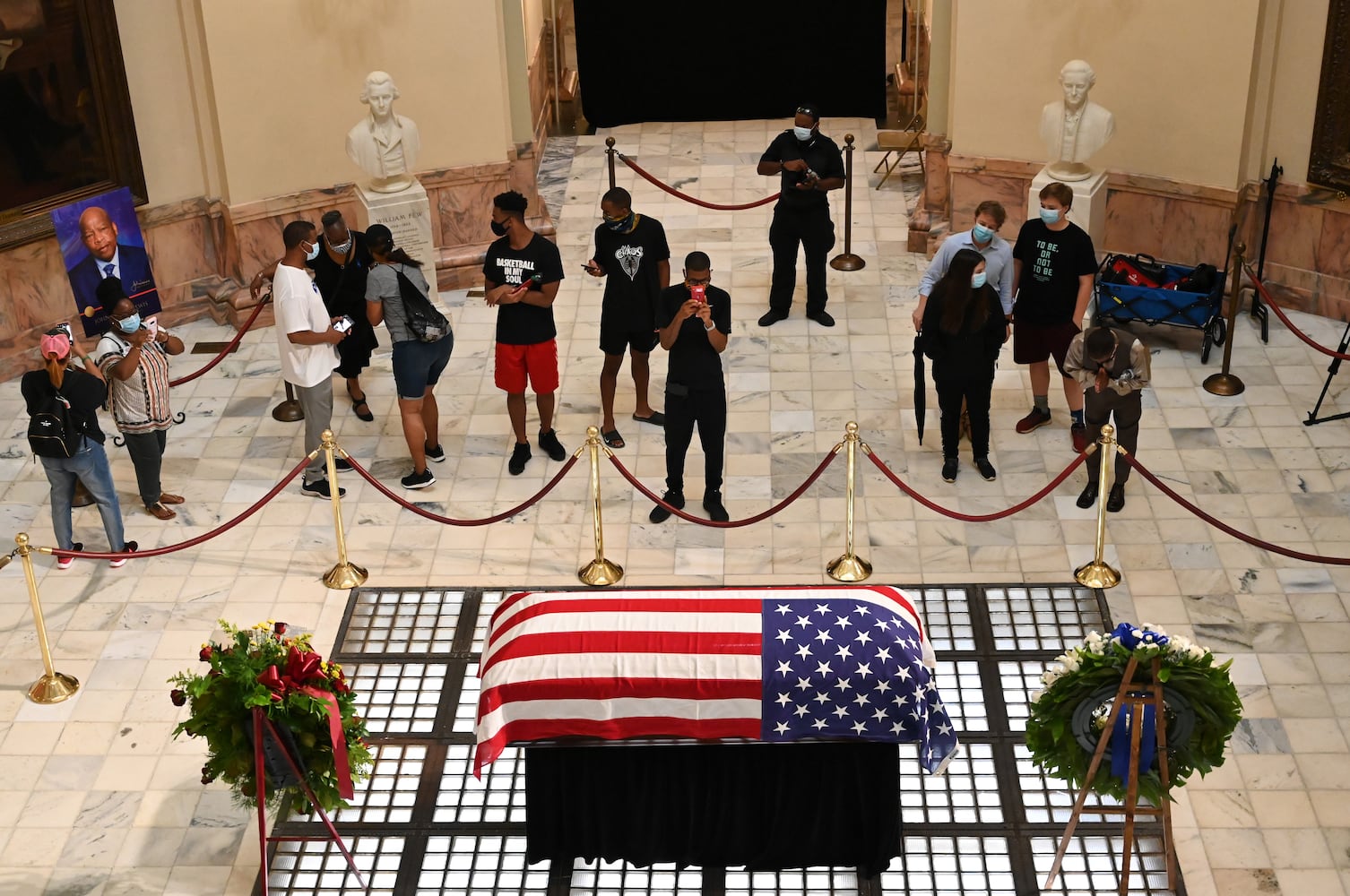 John Lewis at the State Capitol