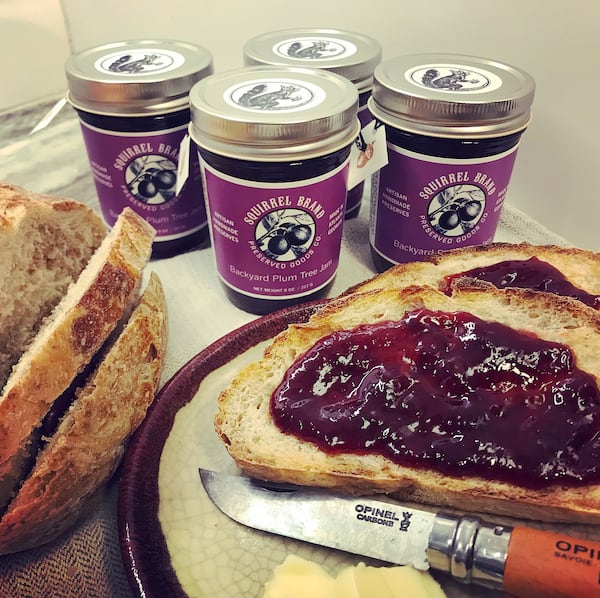 Backyard Plum Tree Jam from Squirrel Brand. Courtesy of Eryn March