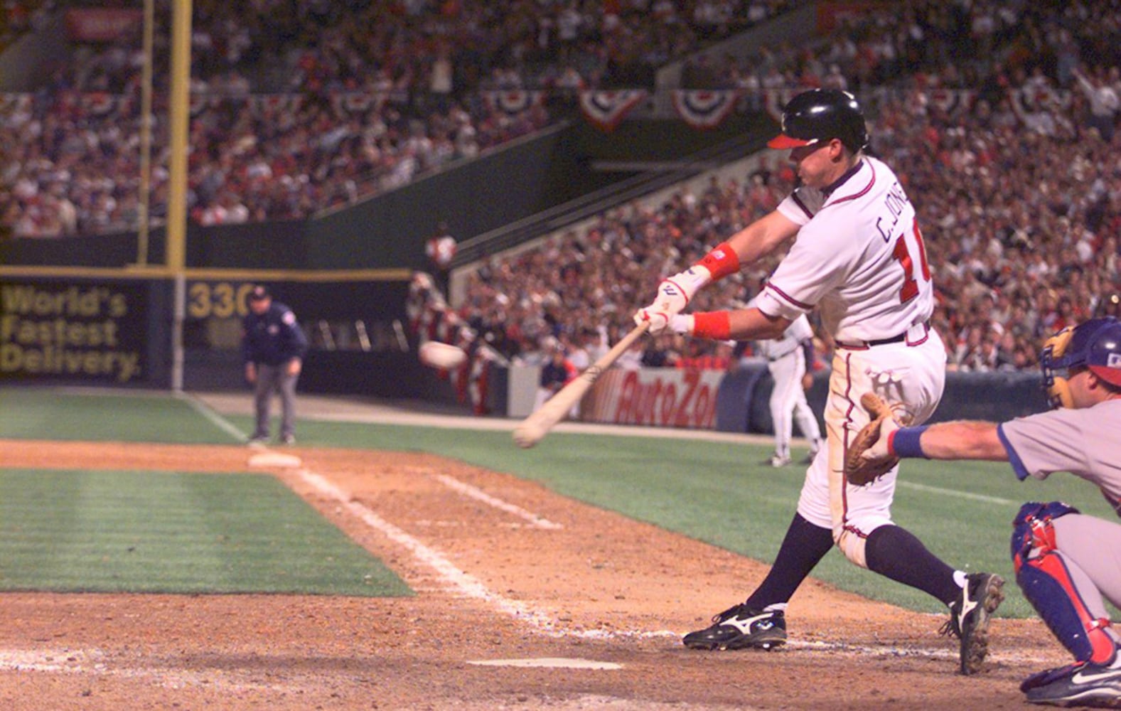 Turner Field's first Opening Day: April 4, 1997