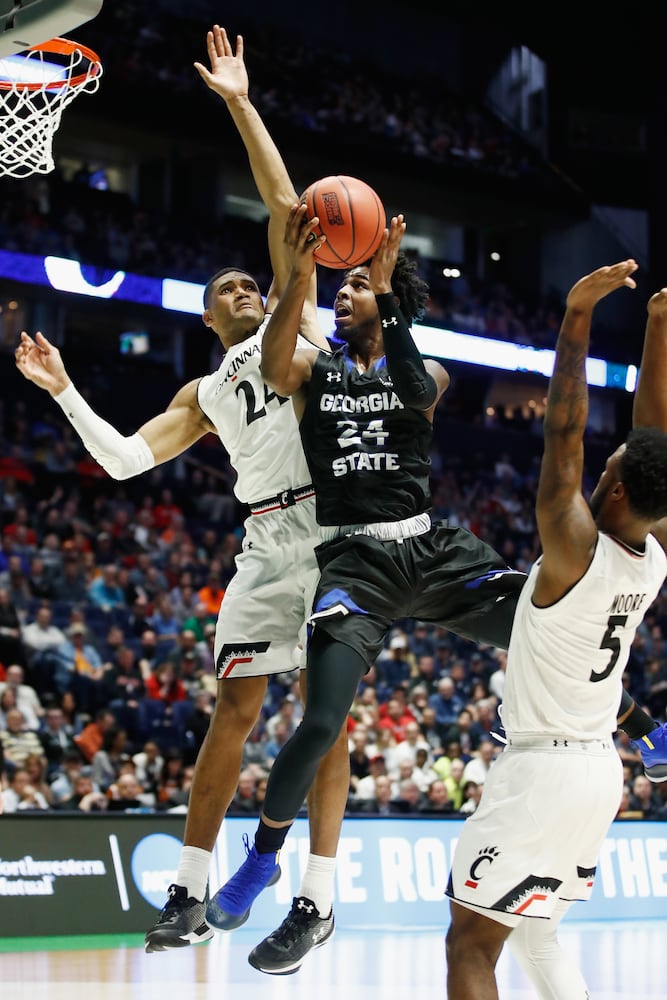 Photos: Georgia State faces Cincinnati in NCAA tournament