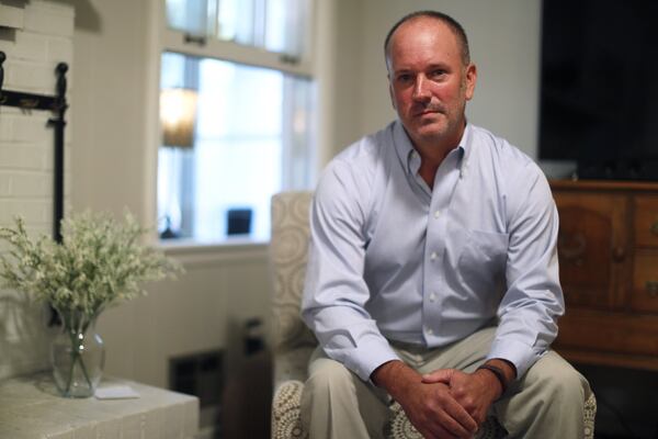 September 10, 2019, 2019 - Atlanta - Gerald Lynn Bostock, photographed during an interview in his home. The case of former Clayton County child welfare official Gerald Lynn Bostock was among three the Supreme Court heard arguments on Tuesday.  Bob Andres / robert.andres@ajc.com