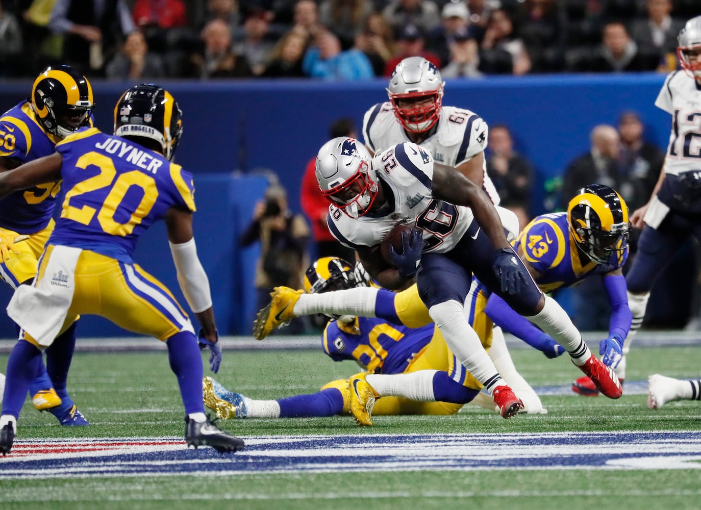 Photos: Patriots, Rams collide in Super Bowl in Atlanta