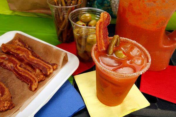 A Bacon Bloody Mary. (Glenn Koenig/Los Angeles Times/TNS)