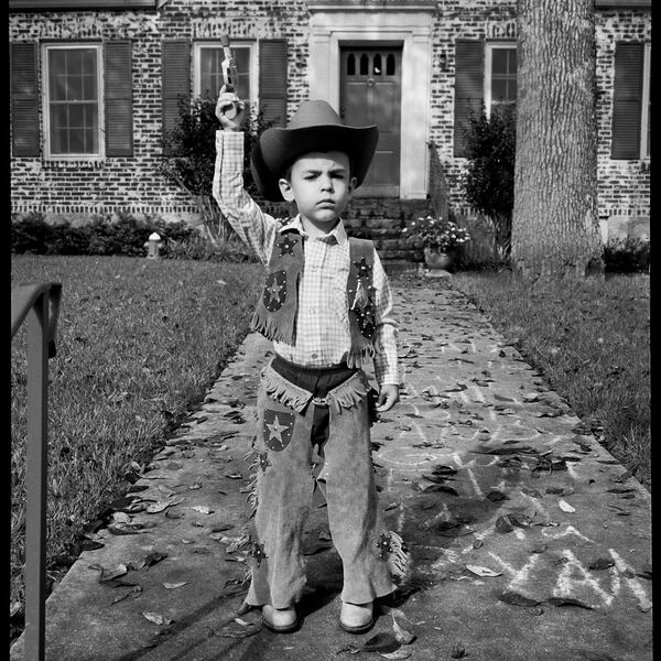 A young Eddie Barbash in Atlanta, in a photo taken by his mother Vicki Ragan.