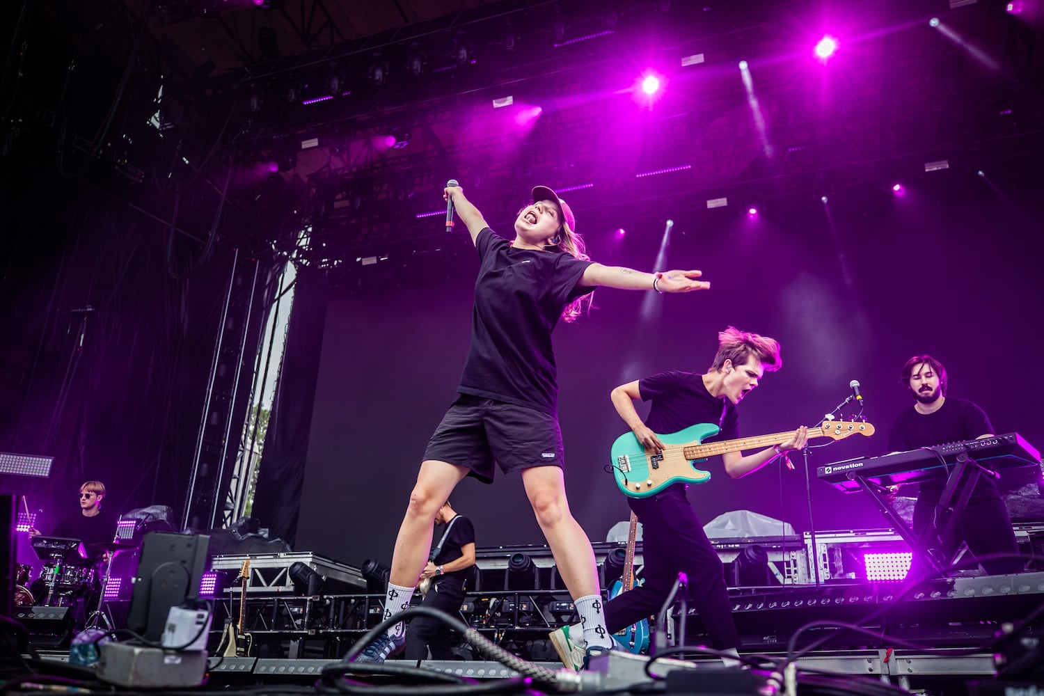 Girl in Red performs at Music Midtown on Saturday, September 18, 2021, in Piedmont Park. (Photo: Ryan Fleisher for The Atlanta Journal-Constitution)