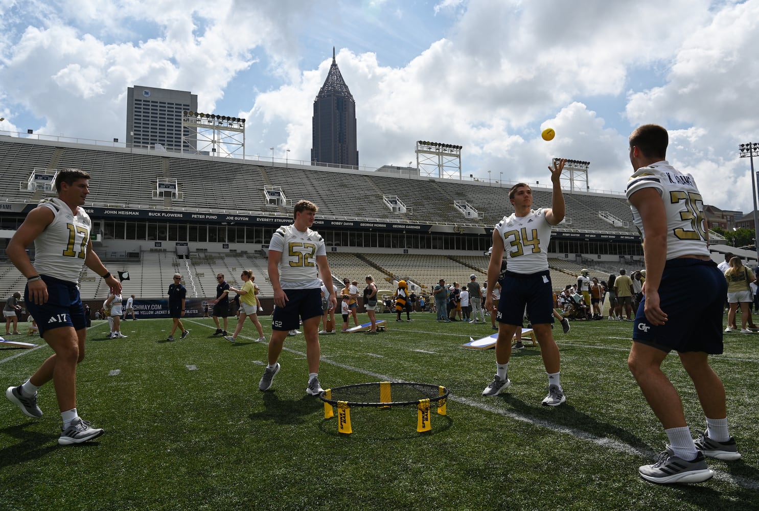 Georgia Tech football’s annual Fan Day