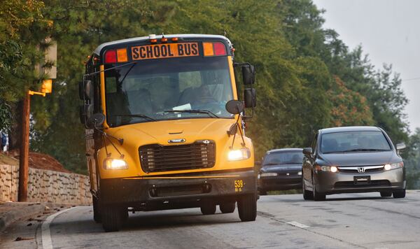 If you get caught behind one of these you're going to be late. (BOB ANDRES / BANDRES@AJC.COM)