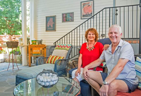 Rick Baldwin and Lisa Walker are the husband-and-wife team who own Rick Baldwin Homes with Keller Williams Metro Atlanta. (Christopher Oquendo Photography)