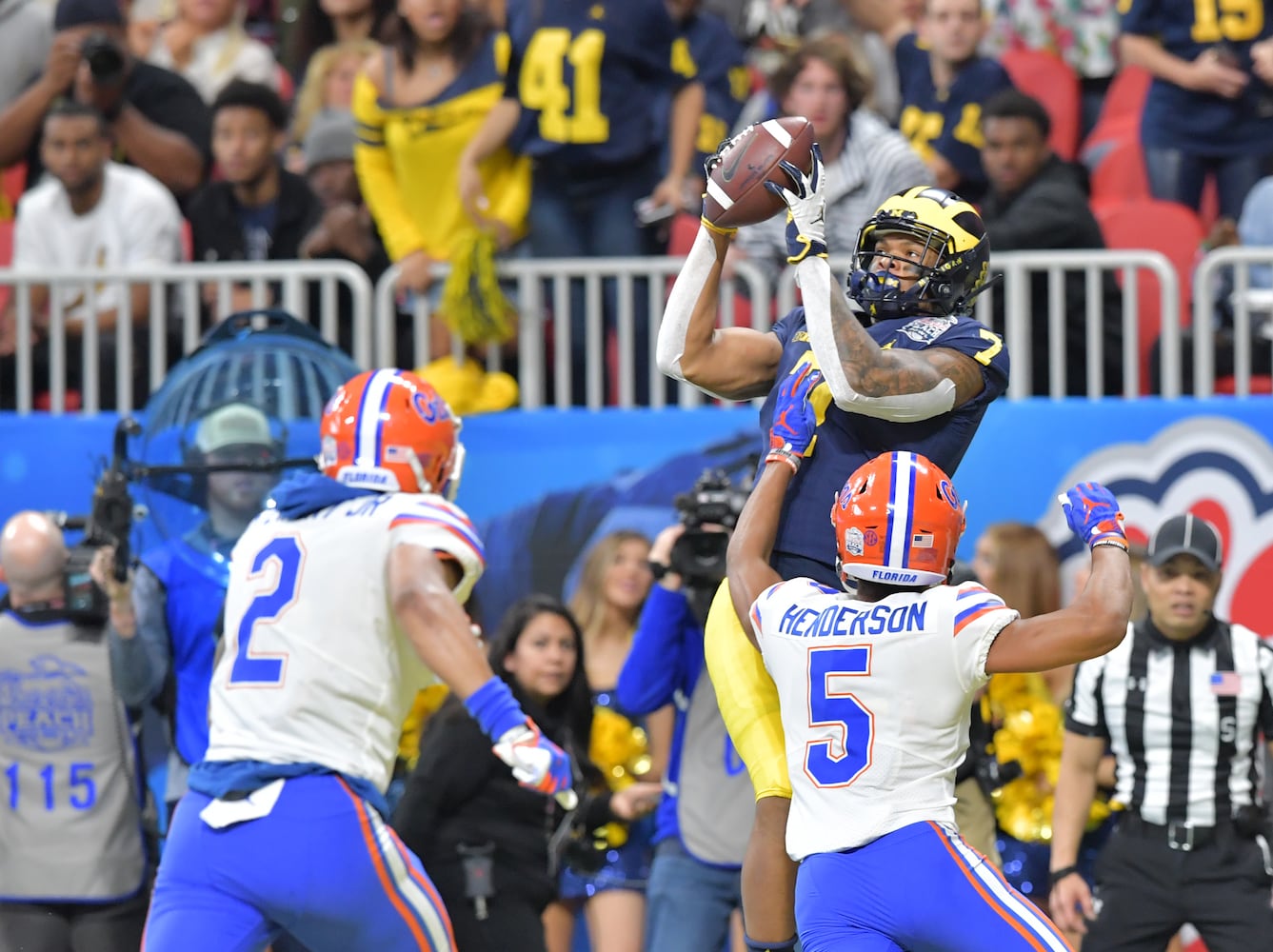 Photos: Florida beats Michigan in Chick-fil-A Peach Bowl