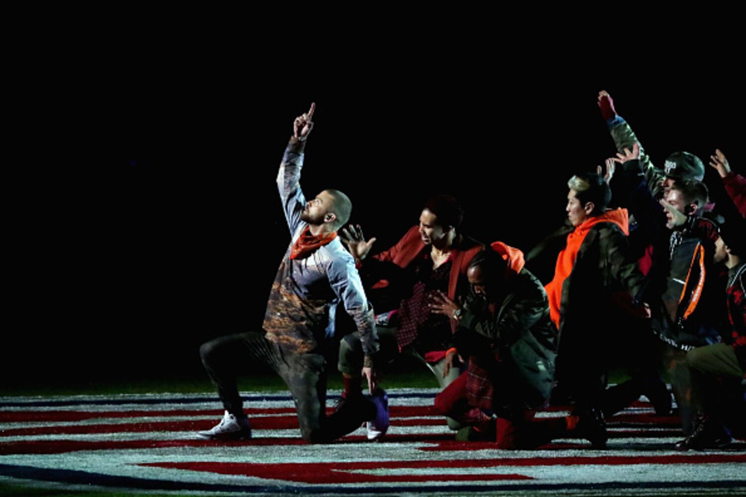 Photos: Justin Timberlake performs at Super Bowl 2018 Halftime