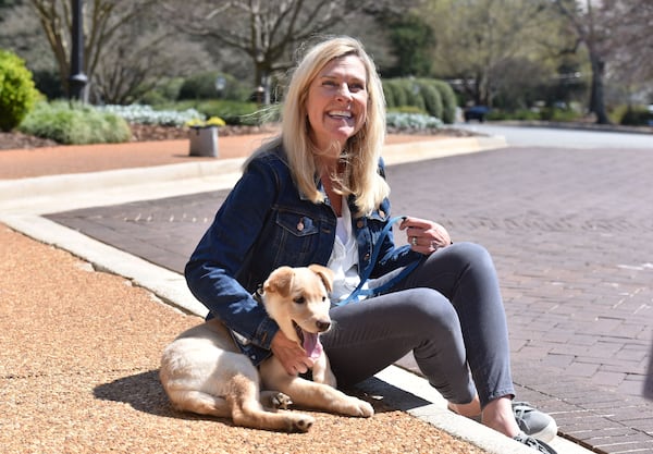 First lady Marty Kemp’s annual pet adoption day happens Saturday morning at the Governor’s Mansion. (Hyosub Shin/hyosub.shin@ajc.com)