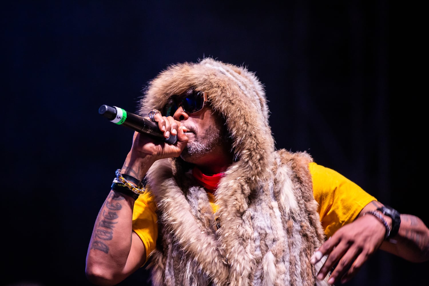 Goodie Mob with CeeLo Green  joined Atlanta rap icon Big Boi as he played the final show of the "Big Night Out" concert series at Centennial Olympic Park on Oct. 25, 2020.