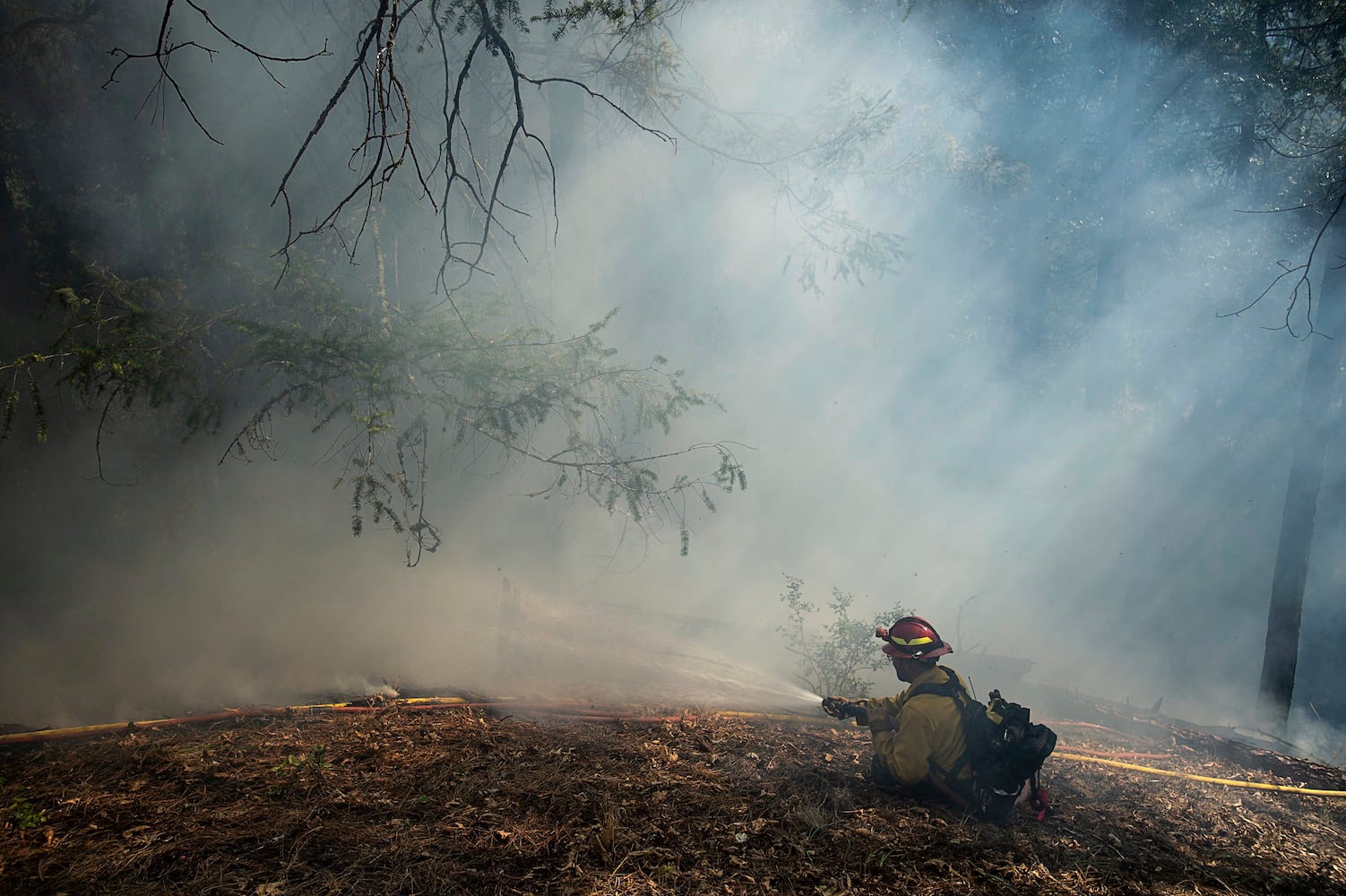 Carr Fire burns in Northern California