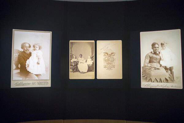 The photos from the ‘Framing Shadows’ exhibit were culled from the university’s Robert Langmuir African American Photograph Collection, a trove of thousands of photographs that document African-American life from 1840 to the 1970s.