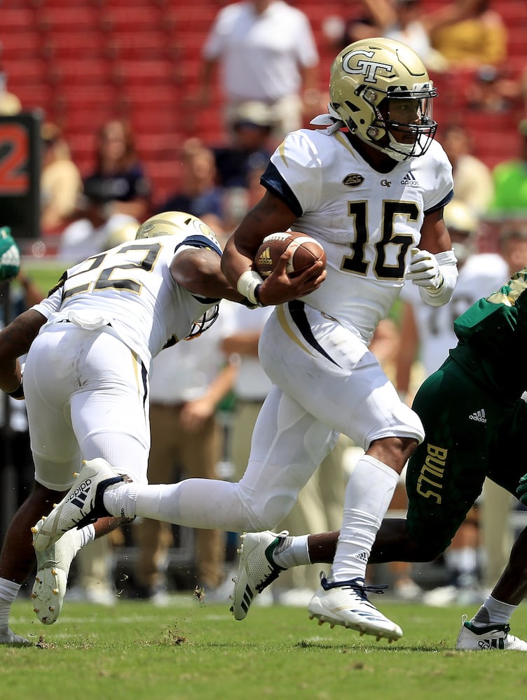 Photos: Georgia Tech is tested by South Florida