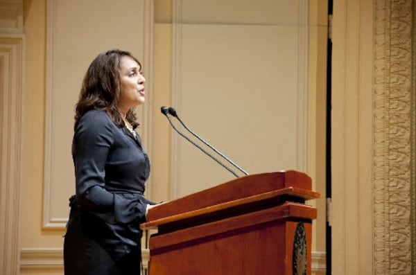 Poet Natasha Trethewey. (Courtesy of Cecelia Rogers)