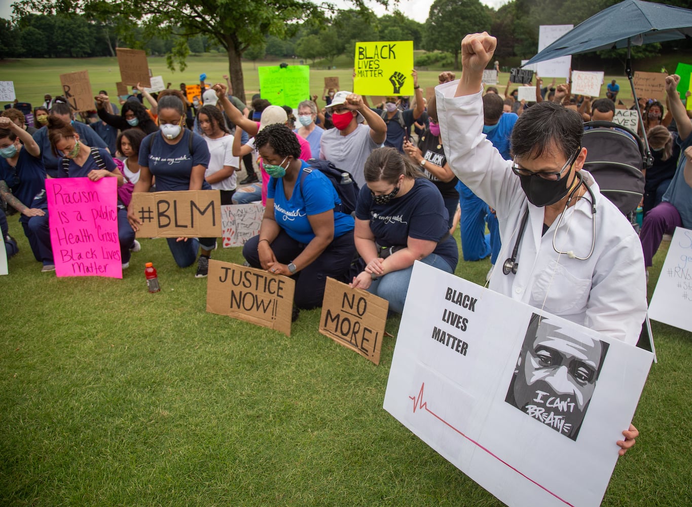 PHOTOS: Eighth day of protests in Atlanta