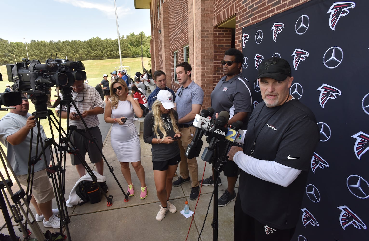 Photos: Falcons continue offseason workouts