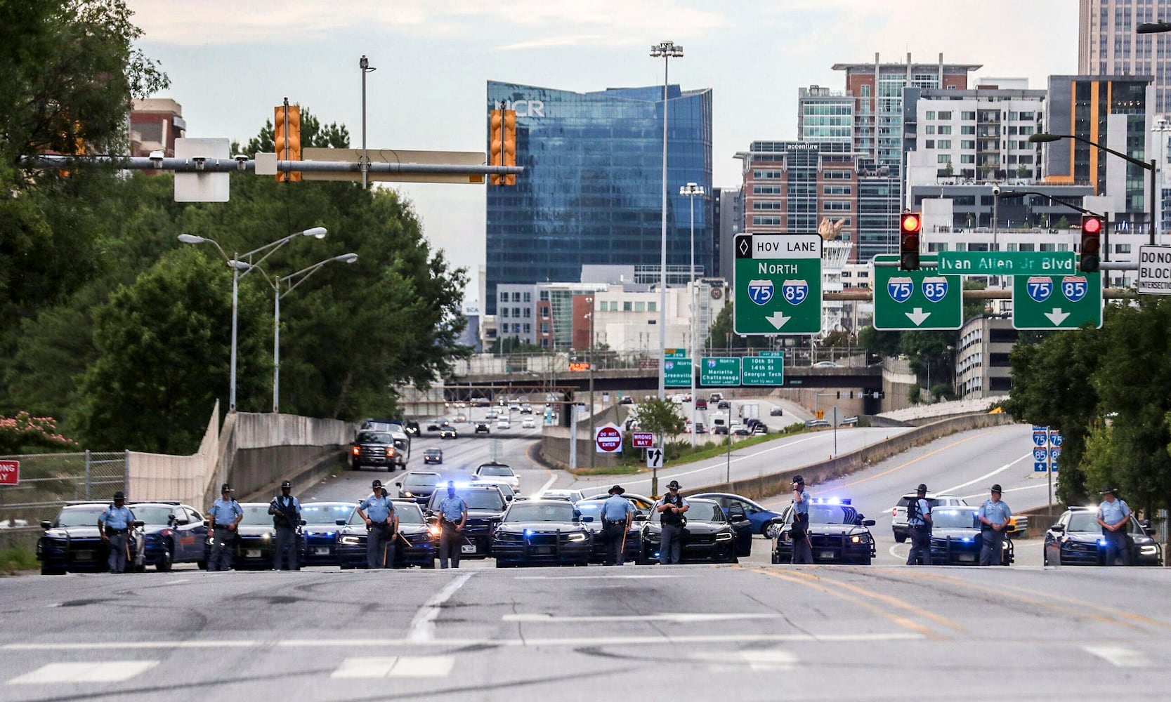 PHOTOS: 10th day of protests in Atlanta