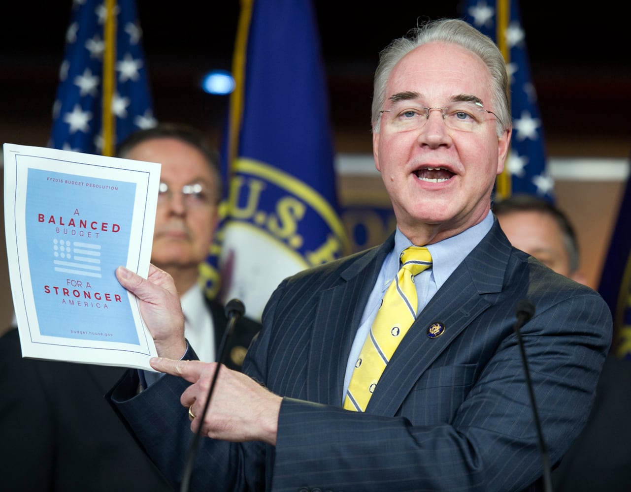 Tom Price on Capitol Hill