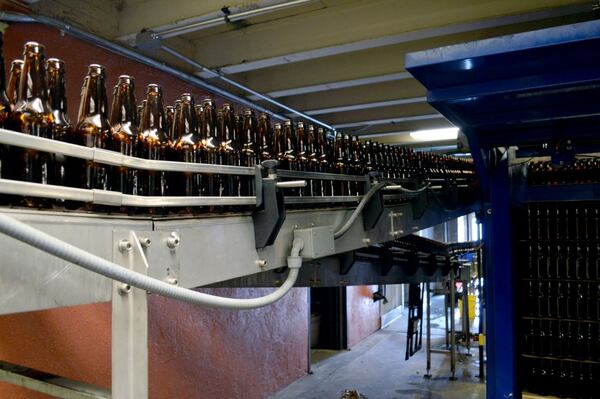 The Great Divide's bottling line