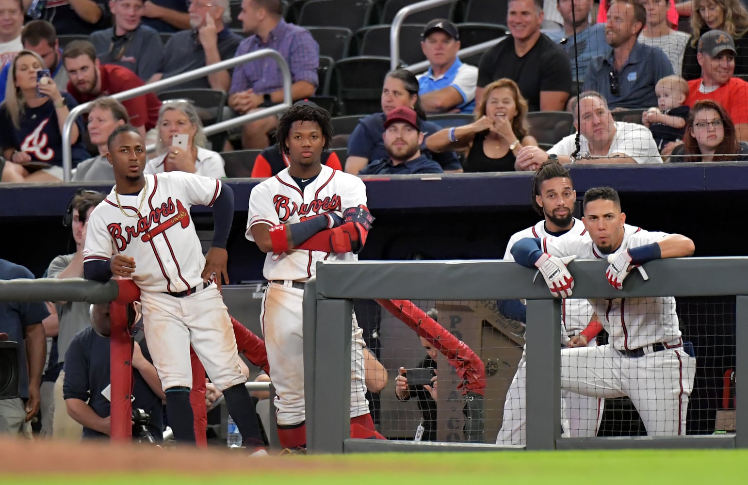 Photos: Charlie Culberson honored but Braves lose to Phillies