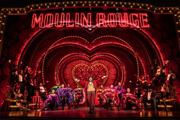 Atlantan Tamrin Goldberg is part of the cast of "Moulin Rouge! The Musical" (Photo by Matthew Murphy)